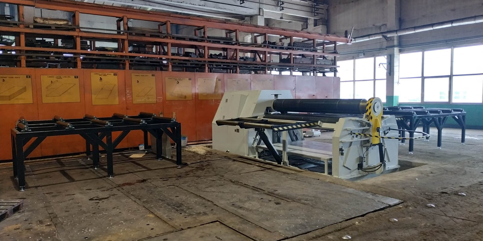 Lithuania, Rokiskes 2019, Press Brake, 4-Roll Rolling machine, 3-roll Rolling machine.