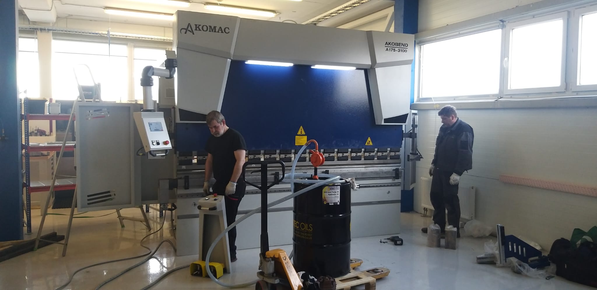 Lithuania, Kaunas 2022, P3 3kw & Press Brake 175t - 3m